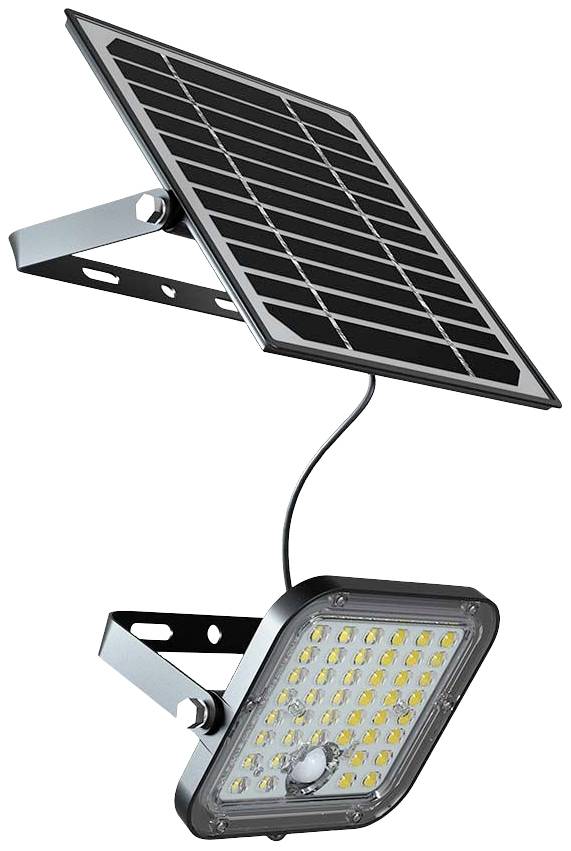 V-TAC VT-411 10314 LED-schijnwerper, Zonne-energiemodule 10 W Lichtkleur (naam): Neutraalwit-4