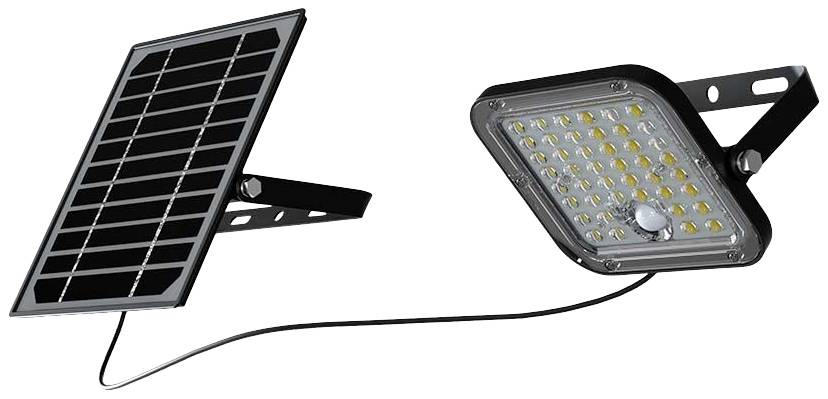 V-TAC VT-411 10314 LED-schijnwerper, Zonne-energiemodule 10 W Lichtkleur (naam): Neutraalwit-5