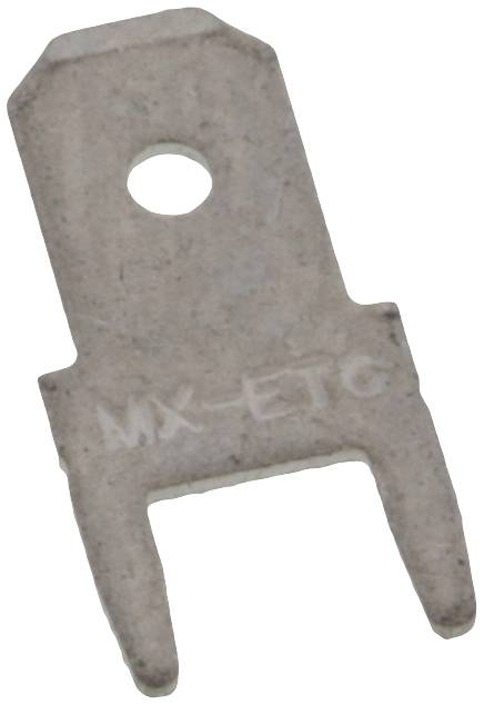Molex 197084003 Platte stekker (male) Insteekbreedte: 4.75 mm Insteekdikte: 0.51 mm 1 stuk(s) Tape