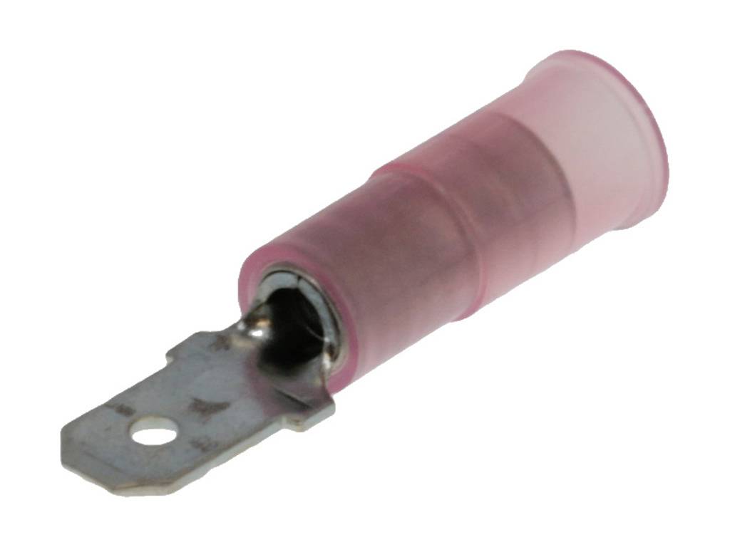 Molex 190250003 Platte stekker (male) Insteekbreedte: 4.75 mm Insteekdikte: 0.51 mm 1 stuk(s) Tape on Full reel