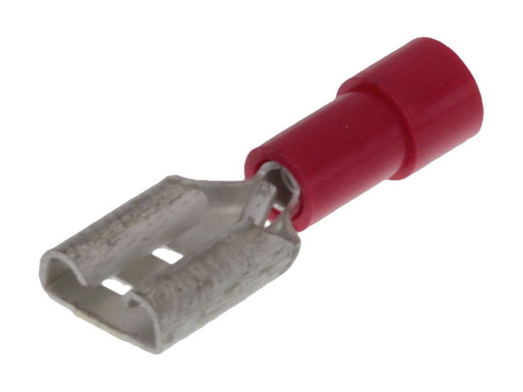 Molex 190170017 Platte stekker (female) Insteekbreedte: 6.35 mm Insteekdikte: 0.81 mm 1 stuk(s) Tape