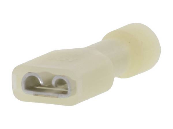 Molex 190030067 Platte stekker (female) Insteekbreedte: 4.75 mm Insteekdikte: 0.51 mm Geel 1 stuk(s) Tape
