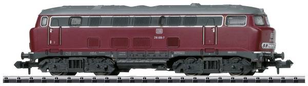 MiniTrix Hobby 16166 N diesellocomotief 216 006-7 „Lollo” van de DB