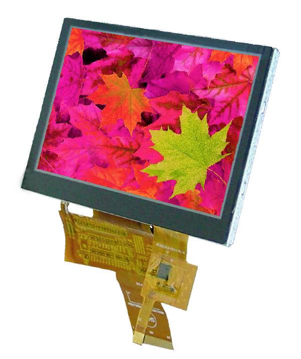 Display Elektronik Grafisch display Wit 480 x 272 Pixel (b x h x d) 105.50 x 67.20 x 4.6 mm