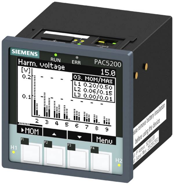 Siemens 7KM5412-6BA00-1EA2 DIN-railmeetapparaat