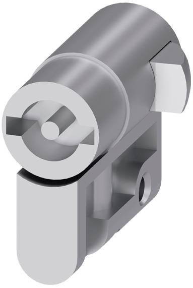 Metalen mechanisch onderdeel dat eruitziet als een scharnier of gewricht, mogelijk bedoeld voor machine- of meubelatoepassingen.