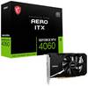 Micro Star International Computer Nvidia GeForce RTX 4060 Videokaart AERO ITX OC 8 GB GDDR6-RAM PCIe x16 HDMI, DisplayPort Overclocked