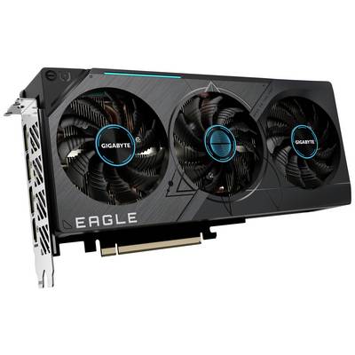 Gigabyte grafische kaart met drie ventilatoren, voorzien van de aanduiding 'Eagle', geschikt voor veeleisende computertoepassingen.