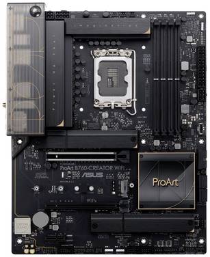 Asus PROART B760-CREATOR WIFI Moederbord Socket Intel LGA 1700 Vormfactor ATX Moederbord chipset Intel® B760