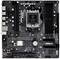 'AsRock B560M Pro4 Lightning Gaming' moederbord met CPU-socket, RAM-sleuven en PCIe-uitbreidingssleuven. Ontworpen voor gaming-pc's.