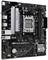 'ASUS Prime B650M-K Moederbord met AM5-socket, PCIe-sleuven, RAM-sleuven en aansluitingen voor randapparatuur.'