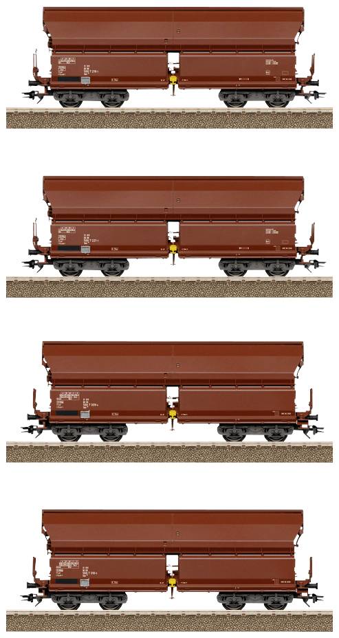 TRIX H0 Aus T24968 Stortgoedwagen DC