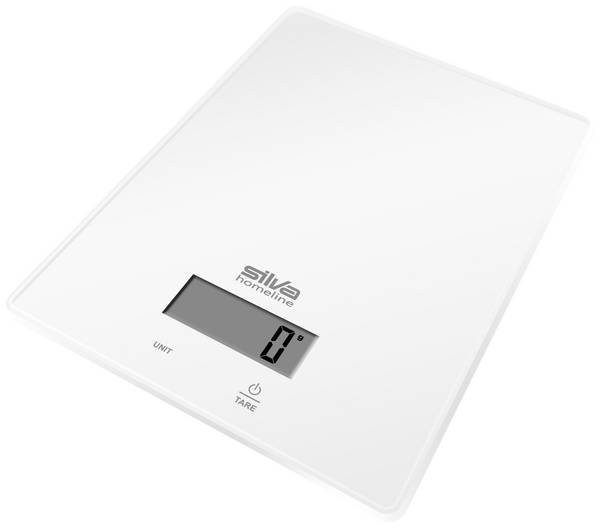 Silva Homeline KW 100 Keukenweegschaal Digitaal  Weegbereik (max.)=5 kg Wit