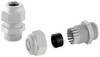 Bopla 12002100 Wartel Geïntegreerde trekontlasting M12 Polyamide Grijs-wit (RAL 7035) 1 stuk(s)
