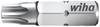 Wiha 01720 Torx-Bit TX 27x25mm Form C 6,3 1/4" plus6 Torx-bit Aandrijving: 1/4" (6,3 mm) Uitvoering: Torx TX 27 25 mm