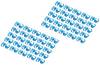 Digitus A-CC-B A-CC-B Gekleurde clips voor patchkabel Blauw