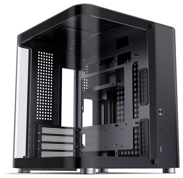 Jonsbo TK-1 2.0 Tempered Glass Micro-tower PC-behuizing Zwart