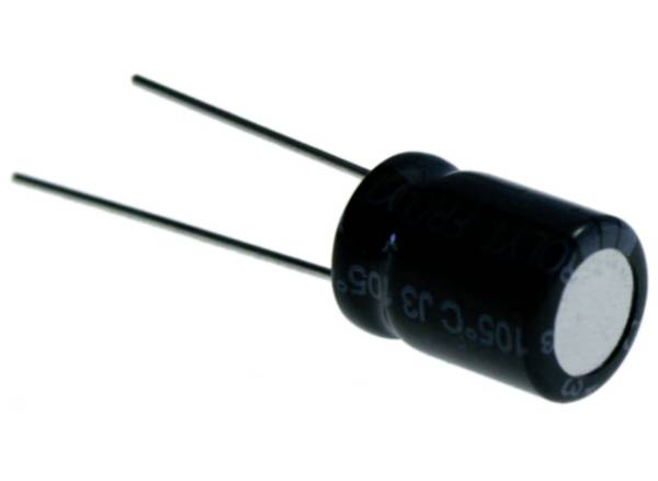 Frolyt E-KM3026 Elektrolytische condensator Radiaal bedraad 5 mm 22 µF 63 V (Ø x l) 8.7 mm x 12.7 mm 1 stuk(s)