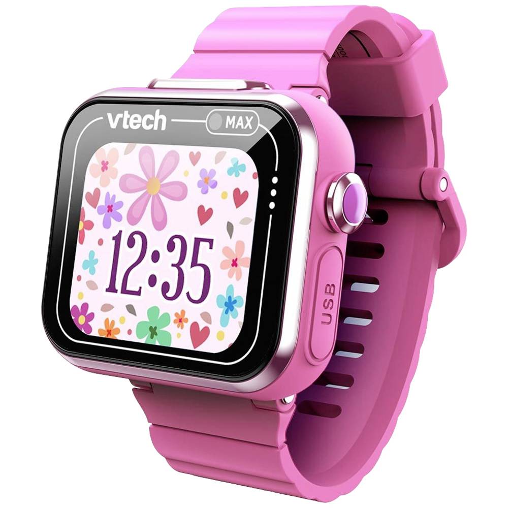 VTECH 80-531614 - Kidizoom Smartwatch MAX - ROZE: Innovatief Speelplezier voor Jonge Ontdekkingsreizigers!