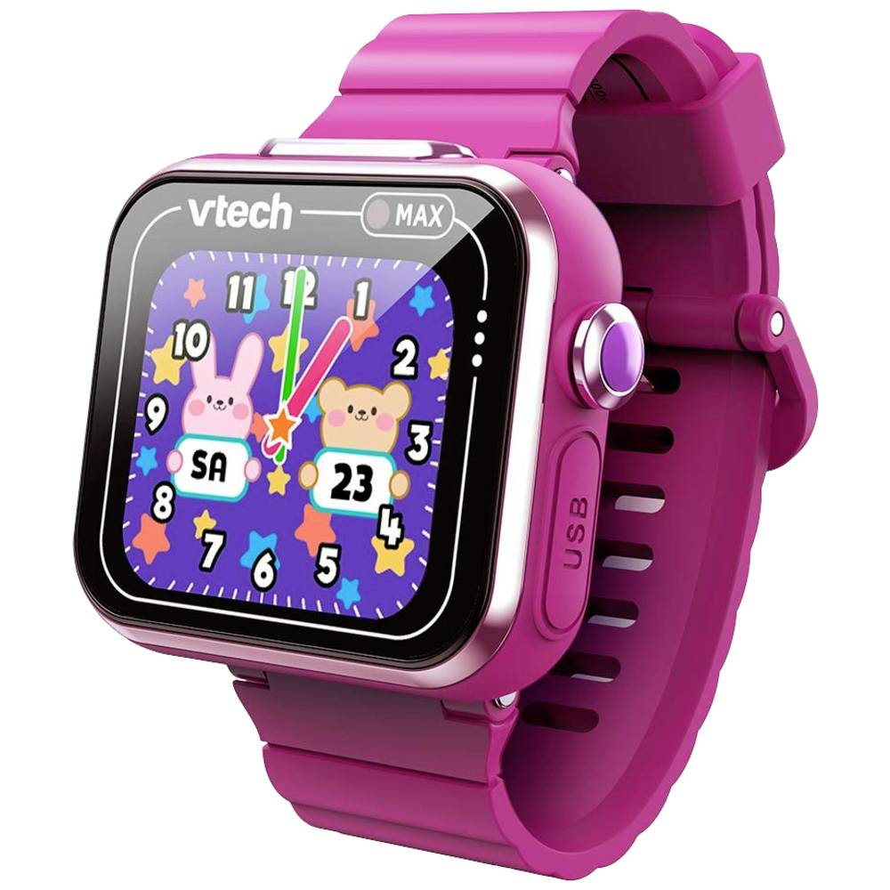 VTECH 80-531614 - Kidizoom Smartwatch MAX - Paars: Innovatief Speelplezier voor Jonge Ontdekkingsreizigers!