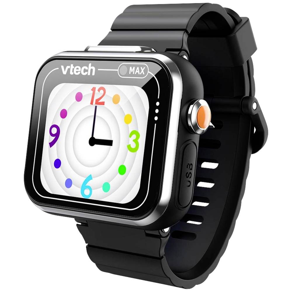 VTech KidiZoom 80-531674 Smart Watch MAX Zwart - Plezier en Leren om de Pols