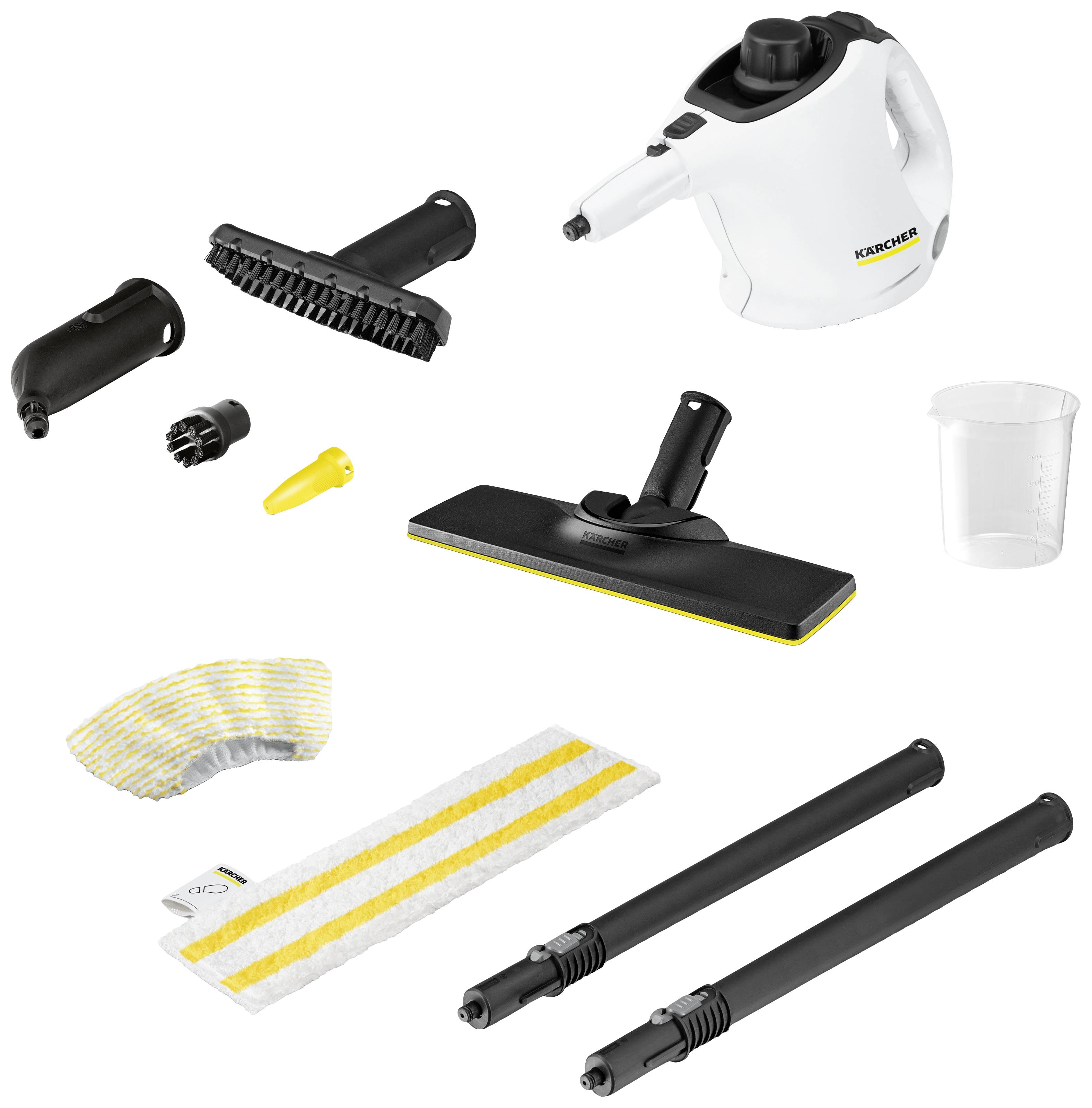 Kärcher SC 1 EasyFix Stoomreiniger 1.516-401.0 1200 W Wit, Zwart