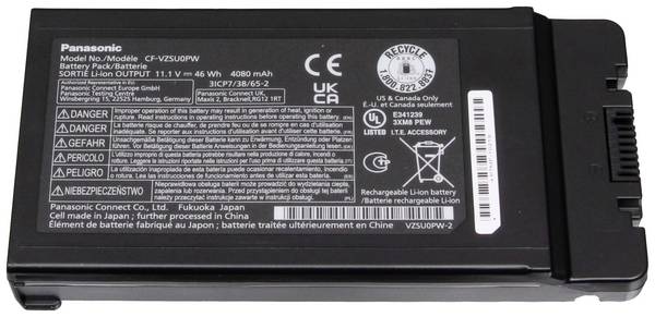 Panasonic CF-VZSU0PW CF-VZSU0PW Laptopaccu 11.1 V 4080 mAh Panasonic