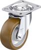 Blickle L-ALB 101K Plaatstalen zwenkwiel Wieldiameter: 100 mm Draagvermogen (max.): 250 kg 1 stuk(s)