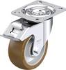 Blickle L-ALB 101K-FI Plaatstalen zwenkwiel Wieldiameter: 100 mm Draagvermogen (max.): 250 kg 1 stuk(s)