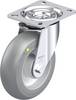 Blickle L-ALTH 125K-AS-CO Plaatstalen zwenkwiel Wieldiameter: 125 mm Draagvermogen (max.): 250 kg 1 stuk(s)