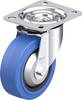 Blickle LE-POEV 100KAD-SB-FA Plaatstalen zwenkwiel Wieldiameter: 100 mm Draagvermogen (max.): 150 kg 1 stuk(s)