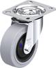 Blickle LE-POEV 100XKA-SG Plaatstalen zwenkwiel Wieldiameter: 100 mm Draagvermogen (max.): 150 kg 1 stuk(s)