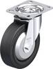 Blickle LE-POEV 125KAD-FA Plaatstalen zwenkwiel Wieldiameter: 125 mm Draagvermogen (max.): 150 kg 1 stuk(s)