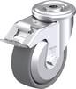 Blickle LER-PO 100G-FI-ELS-FA Plaatstalen zwenkwiel Wieldiameter: 100 mm Draagvermogen (max.): 150 kg 1 stuk(s)