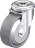 Blickle LER-PO 100KA-ELS-FA Plaatstalen zwenkwiel Wieldiameter: 100 mm Draagvermogen (max.): 150 kg 1 stuk(s)