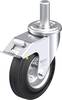 Blickle LEZ-VE 125R-FI-EL Plaatstalen zwenkwiel Wieldiameter: 125 mm Draagvermogen (max.): 100 kg 1 stuk(s)
