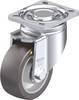 Blickle LH-ALST 100K-1-AS Plaatstalen zwenkwiel Wieldiameter: 100 mm Draagvermogen (max.): 320 kg 1 stuk(s)