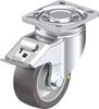 Blickle LH-ALST 100K-1-FI-AS Plaatstalen zwenkwiel Wieldiameter: 100 mm Draagvermogen (max.): 320 kg 1 stuk(s)