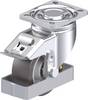 Blickle LH-ALST 100K-1-FI-AS-FS Plaatstalen zwenkwiel Wieldiameter: 100 mm Draagvermogen (max.): 320 kg 1 stuk(s)