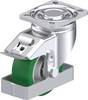 Blickle LH-ALST 100K-1-FI-FS Plaatstalen zwenkwiel Wieldiameter: 100 mm Draagvermogen (max.): 320 kg 1 stuk(s)