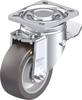 Blickle LH-ALST 100K-1-ST-AS Plaatstalen zwenkwiel Wieldiameter: 100 mm Draagvermogen (max.): 320 kg 1 stuk(s)