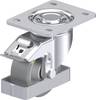 Blickle LH-ALTH 100K-3-FI-AS-FS Plaatstalen zwenkwiel Wieldiameter: 100 mm Draagvermogen (max.): 350 kg 1 stuk(s)