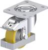 Blickle LH-ALTH 100K-3-FI-FS Plaatstalen zwenkwiel Wieldiameter: 100 mm Draagvermogen (max.): 350 kg 1 stuk(s)