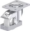 Blickle LH-SPO 100G-3-FI-FA-FS Plaatstalen zwenkwiel Wieldiameter: 100 mm Draagvermogen (max.): 500 kg 1 stuk(s)