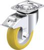 Blickle LK-ALTH 125K-1-FI-CO Plaatstalen zwenkwiel Wieldiameter: 125 mm Draagvermogen (max.): 350 kg 1 stuk(s)
