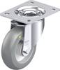 Blickle LK-ALTH 125K-3-AS-CO Plaatstalen zwenkwiel Wieldiameter: 125 mm Draagvermogen (max.): 350 kg 1 stuk(s)