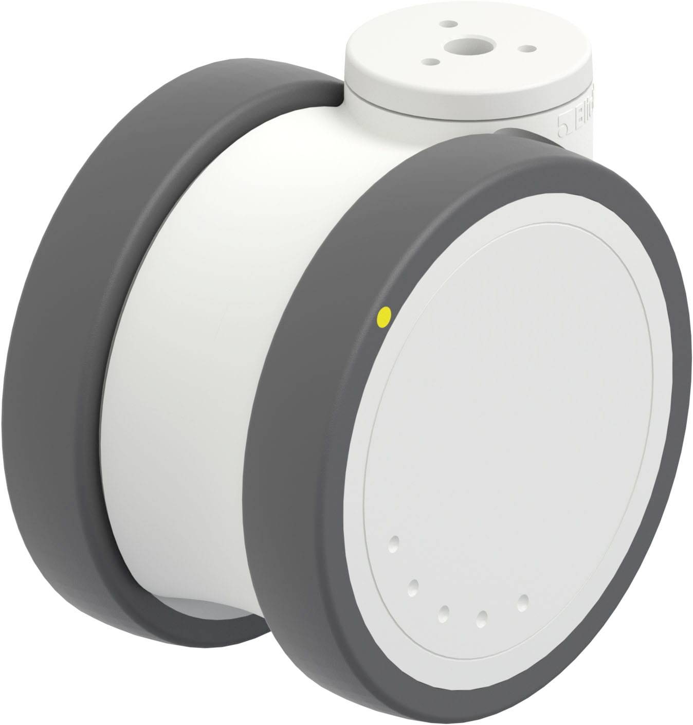 Blickle LKD-PATH 100K-9-ELS Kunststof dubbel wiel Wieldiameter: 100 mm Draagvermogen (max.): 100 kg 1 stuk(s)