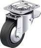 Blickle LK-POEV 100KA-1-ST-FA Plaatstalen zwenkwiel Wieldiameter: 100 mm Draagvermogen (max.): 200 kg 1 stuk(s)