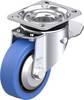 Blickle LK-POEV 100KA-1-ST-SB-FA Plaatstalen zwenkwiel Wieldiameter: 100 mm Draagvermogen (max.): 200 kg 1 stuk(s)