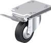 Blickle LK-POEV 100KA-3-IS-FA Plaatstalen zwenkwiel Wieldiameter: 100 mm Draagvermogen (max.): 200 kg 1 stuk(s)